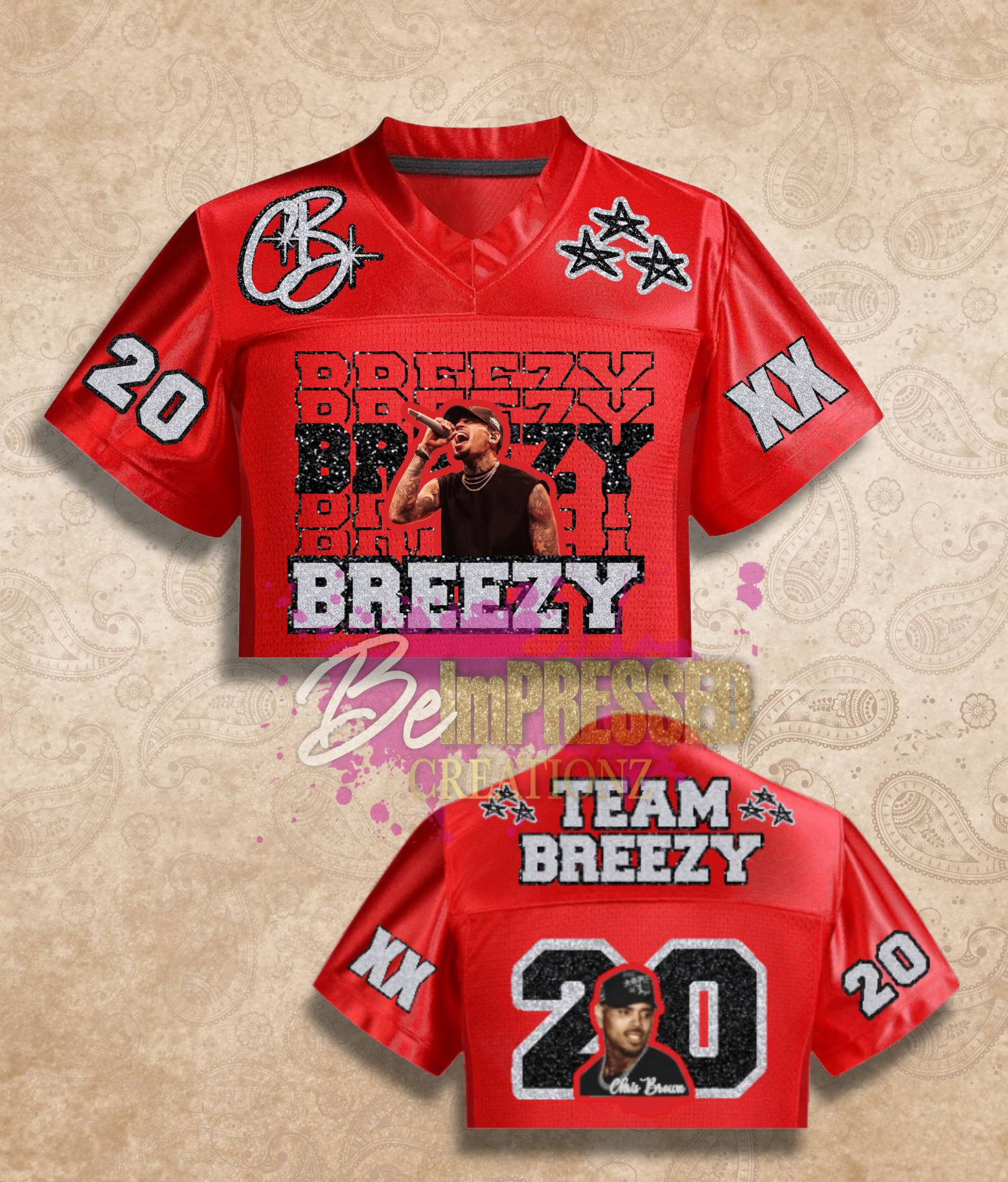 Custom Jersey Be Impressed Creationz Custom Jersey Be Impressed Creationz