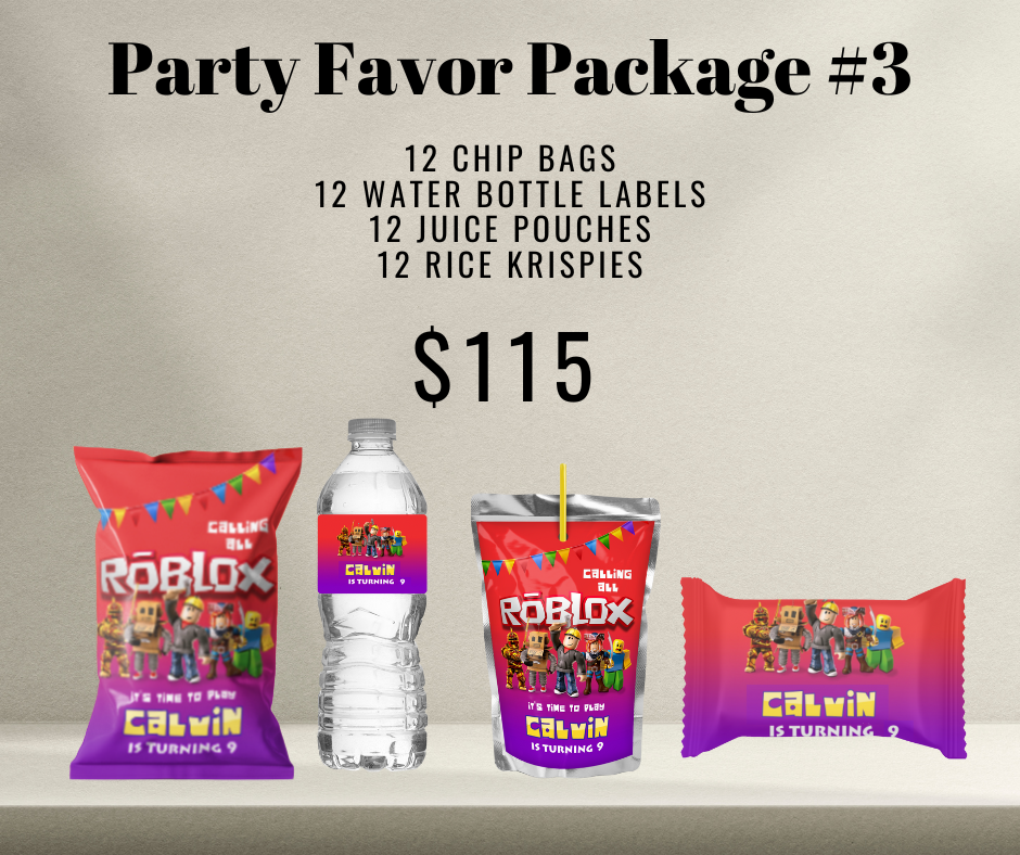 Party Favor Packages